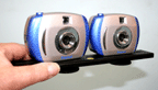 Stereo Camera Twinning Bar with Cameras Mounted 